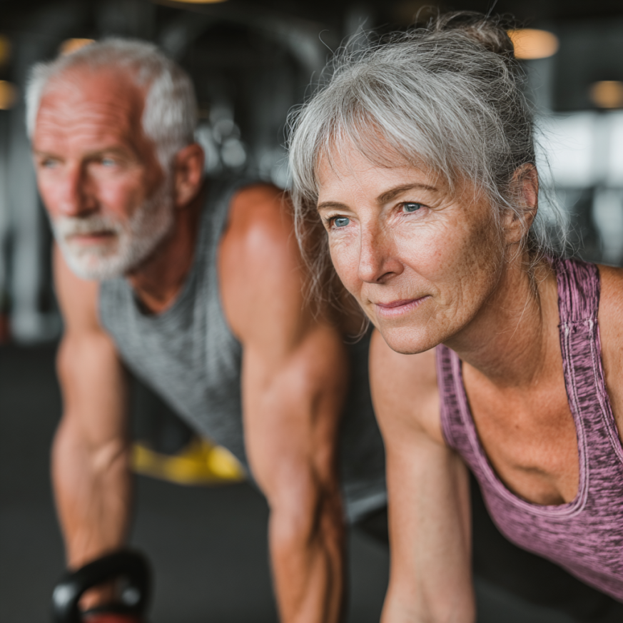 Individuální trénink seniora